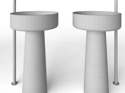 Antoniolupi Albume Freestanding Washbasin Free 3D model