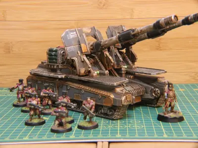 Exalted Scions - Ardennais SPG 3D print model