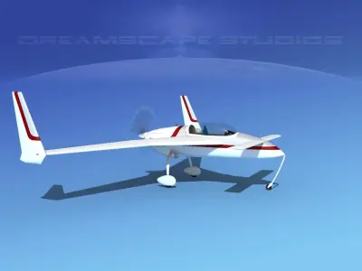 Rutan VariEze V19 3D model