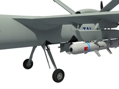 ANKA S UAV 3D model