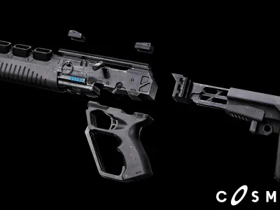 The Samurai 13 Low-poly 3D model