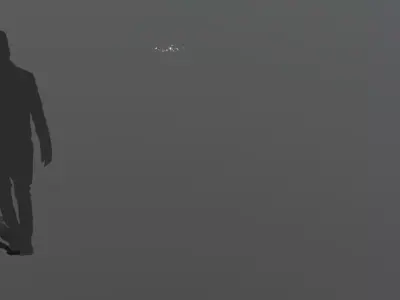 FeatherShoot02 30 Low-poly 3D model