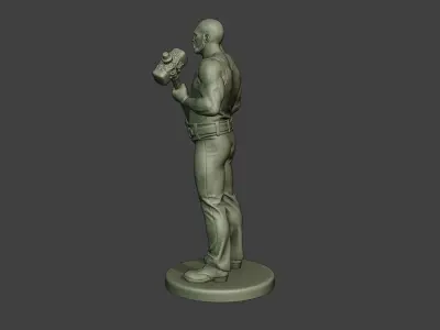 Bill HammerMan BH1 0001 3D print model