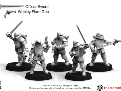 Misc - Trench Crusade Arms 5 3D print model