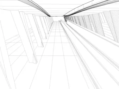 airport runway  Free low-poly 3D model