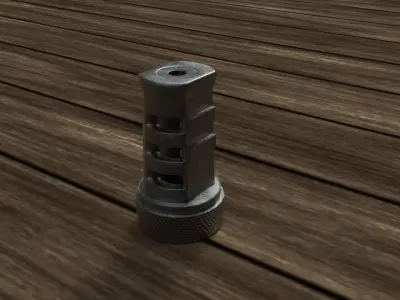 Compensator 5 In 1 Combo Low-poly 3D model