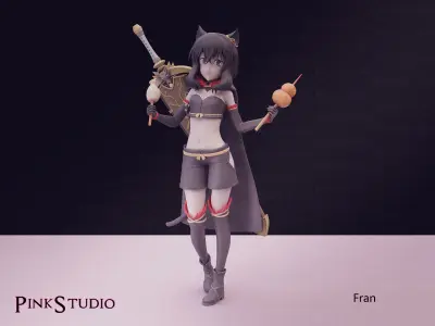 Reincarnated as a sword - Fran 3D print model