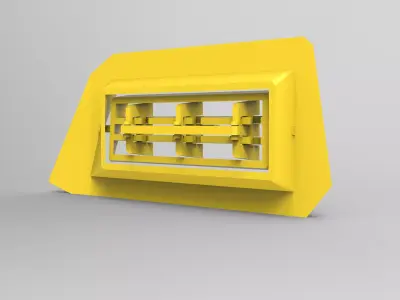 3D Airflow Redirector for Automotive  3D print model
