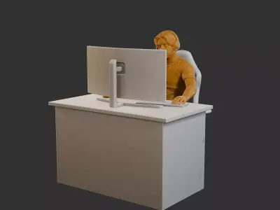 Video Game Player VGP1 008 3D print model