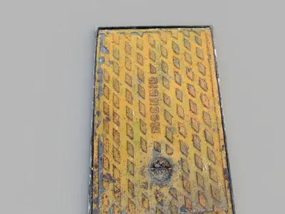  Sewer Grate 11 3D model