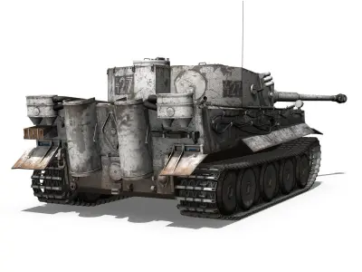 Panzer VI - Tiger - 427 - Early Production 3D model