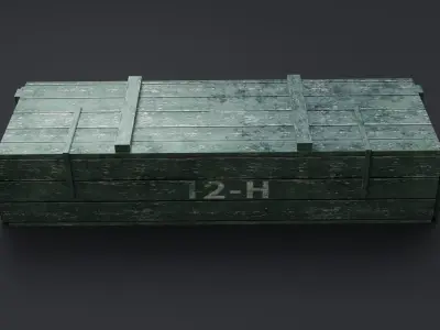 Military Weapon Case 3D model