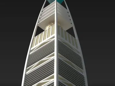 Al Faisaliah Tower 3D model