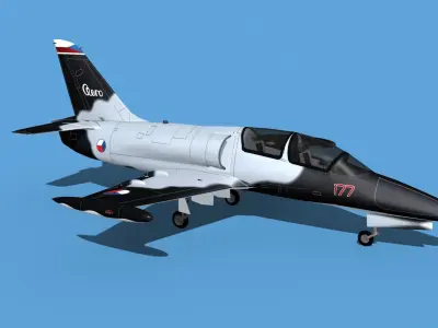 Aero Vodochody L-39C Albatross V01 3D model