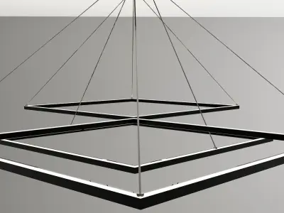 Ceiling lamp Free 3D model 11