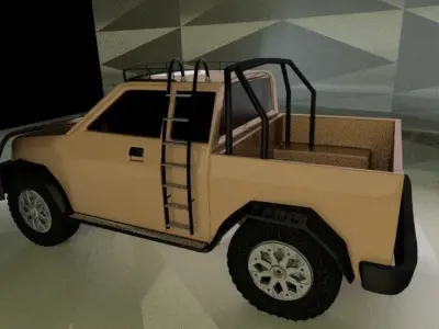 vehicle jeep 3D model