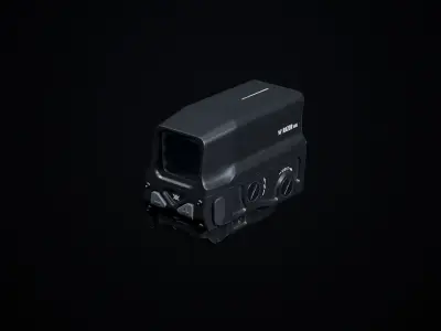 Razor UH-1 Holo PBR Low-poly 3D model