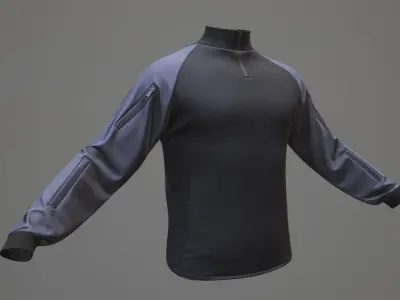 Sweater 01 Low-poly 3D model