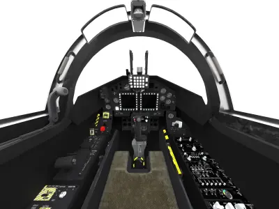 T-45 Cockpit 3D model