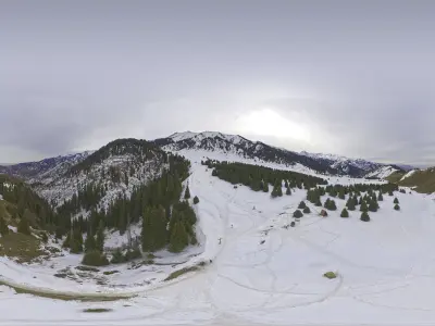 HDR - Kok Zhailau Winter 3D model