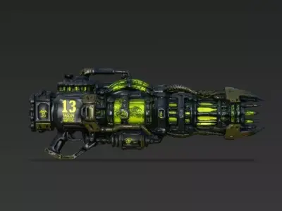 Venom Strike Gun 3D model