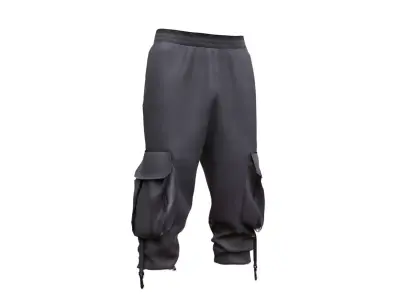 Pants Low-poly 3D model