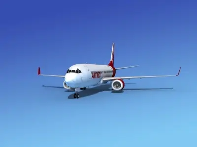 Boeing 737-800 AirMed 3D model