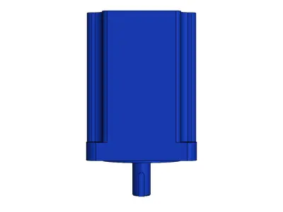 Three Phase Stepper Motor Passo Trifasico Veder VDB31115A 3D model