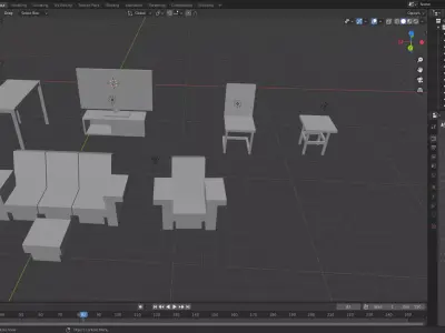 home furniture Free 3D model