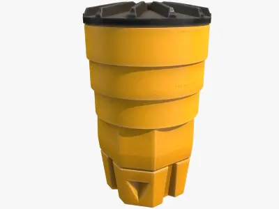 Sand Barrel 3D model
