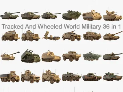 World Military Army Collection 36 in 1