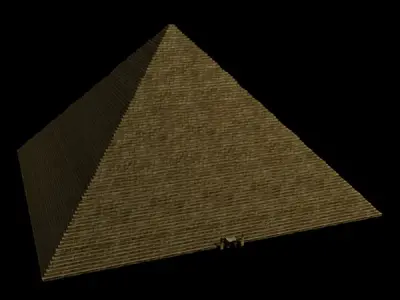 Egyptian pyramid 3D model