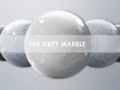 PBR Grey Marble Part 1 Texture