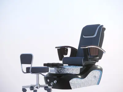 Pedicure chair - NS7 Spa 3D model