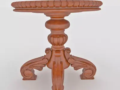High coffee table Free 3D model