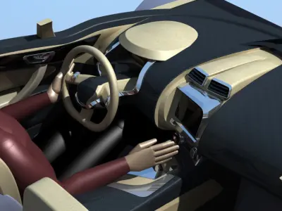 Tuatara interior Free 3D model