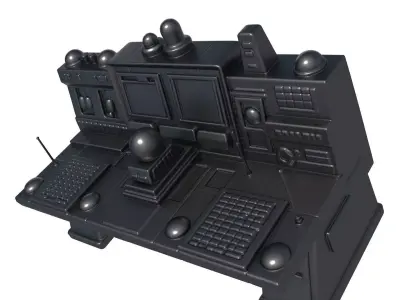 Sci Fi Control Panels - Control Panel 3D print model buy
