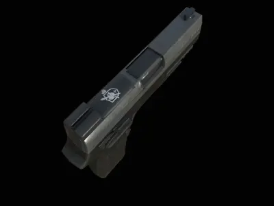 Pistol sig M18 Free low-poly 3D model