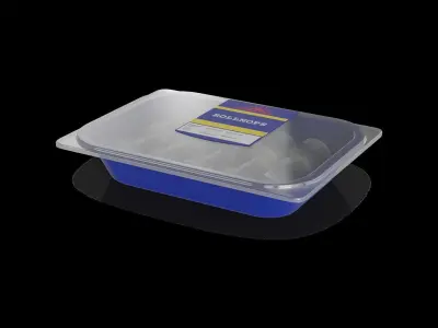 Herrings and herring products Herring Rollmops 3D model