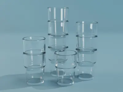 IKEA glass Free 3D model