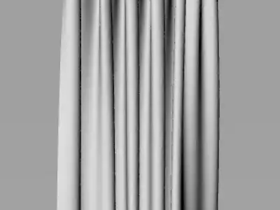 curtain Free 3D model 5