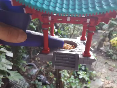 Bird Seed Dispenser Free 3D print model