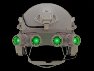 Ops Core Helmet GPNV-18 3D model
