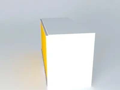 MODULE TOP C / DOOR ROCKER PROFILE ALUMINUM C / GLASS COLOR Free 3D model