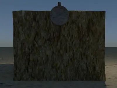 Maldivian Old Well 3D model