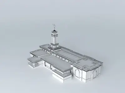 LDS. Templo Mormon, Lubbock Texas , 109th operating temple. Free 3D model