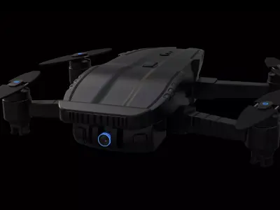 drone camera 3D model