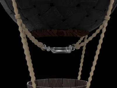 Balloon Low-poly 3D model