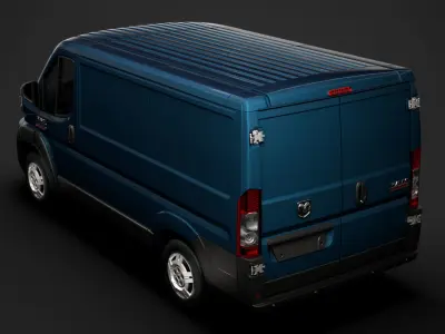 Ram Promaster Cargo 1500 LR 118WB 2020 3D model