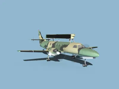 Swearingen RC-26 Condor V06 3D model